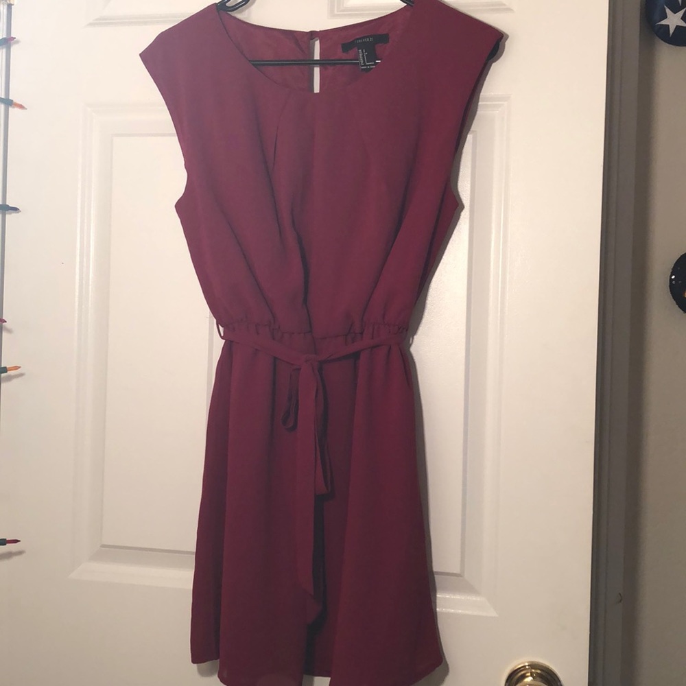 Fuchsia dress
